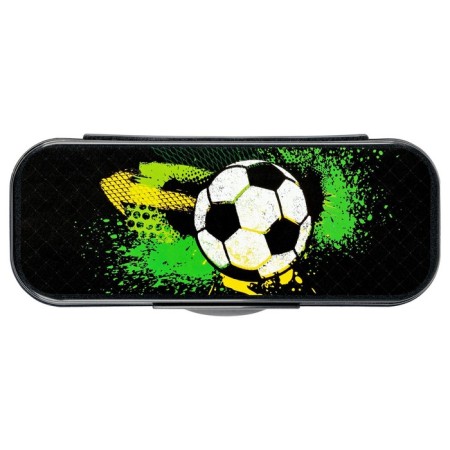 Penal Plastic case 90*215*43 Design of Istanm Football, Black-1