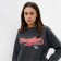 Lenced Women's sweatshirt with the basis of Mist Cozy Style, graphite, size 44
