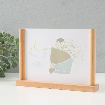 Photo frame wood in 1 photo 15x20 cm "Alviss" 23.5x3.5x16.5 cm-1