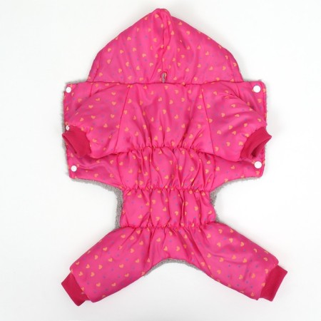 Kombinson "Tender Way" on the fur lining, size L (DS 35, Osh 35, OG 45 cm), pink-9