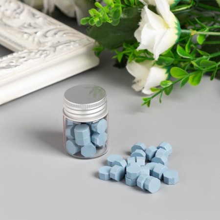 Surgut in granules in the jar of "octagonal" blue steel 9 g 4.5x3x3 cm-2