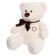 Soft toy "Bear Phil", 65 cm, Latte color