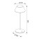 Street lamp Mantra K5, Led, 230lm, 3000k, 350 mm, black color