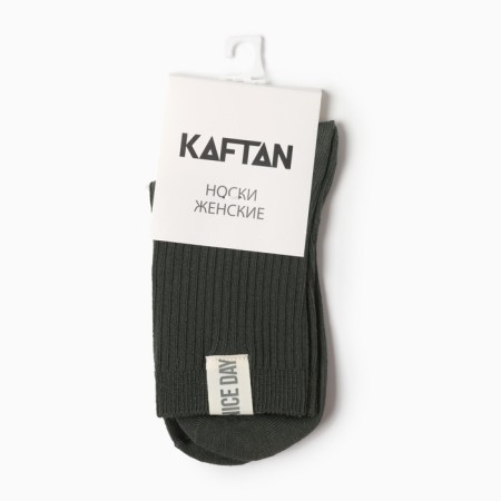 Women's socks KAFTAN NICE DAY R.36-39 (23-25 ​​cm), khaki-3