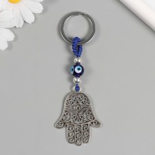 Keychain from the evil eye metal 