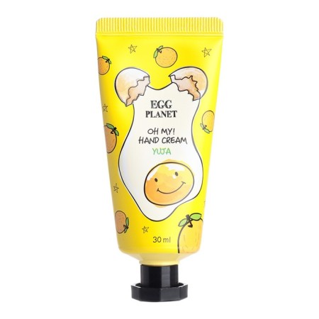 Крем для рук Daeng Gi Meo Ri Egg Planet OH MY! Hand Cream Yuja, с ароматом юдзу, 30 г