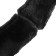 Braid on the steering wheel, black