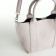 Bag Women's Tout with zipper, gray color