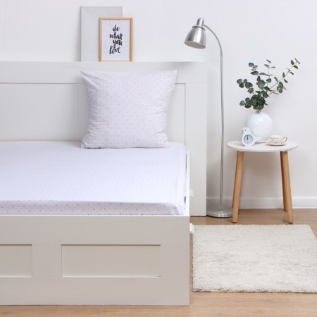 Stew and I “Hollywood” set: sheet 145*214 cm, 70*70 cm, calico, 100% cotton-2