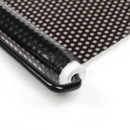 Car curtain for glass, sliding 40 × 125 cm, black color-1