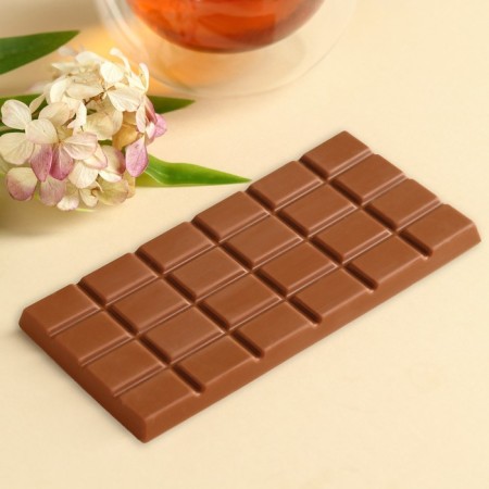 Confectionery tiles "March 8" with a decorative element, 100 g.-1