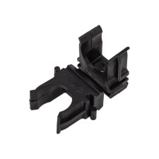 Clip for a pipe Ø 16 mm black (10 pcs./Union) Rexant