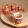 Nesting doll "Avdosya", red dress, 5 puppet, 18 cm