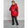Ski costume female winter, size 46, red color