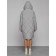 Coat insulated winter female, size 50, color gray
