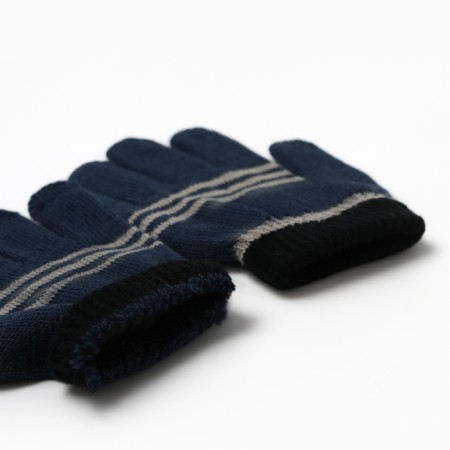 Baby gloves, blue color, size 14-2