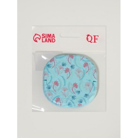 Pocket mirror “pattern”, with a stand, 8 × 8 cm, mix color-6