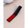 Folding clothing brush, 0.6 × 3.5 × 9.5 cm, black color