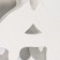 Nast-light decor "Doves", 10.5 x 7 cm, white