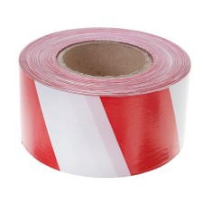 Fencing tape 250 m, red-white, width 7.5 cm, thickness 50 μm