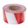 Fencing tape 250 m, red-white, width 7.5 cm, thickness 50 μm