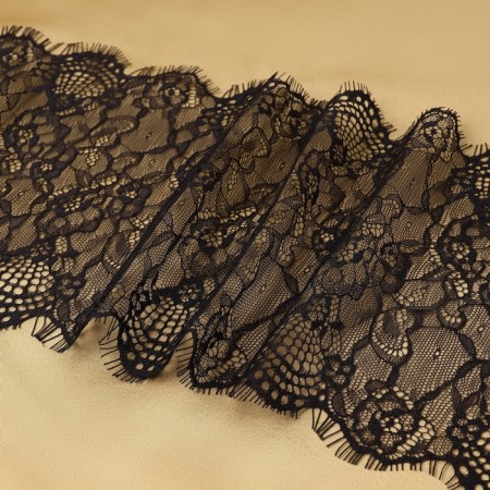 Lace cilia, 190 mm × 3 ± 0.5 m, black color-2