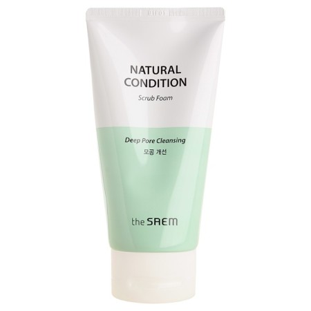 Feet-scrub for the face Natural Condition Scrub Foam [Deep Pore Cleansing] 150ml
