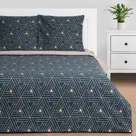 Bed linen Ethel 1.5 joint venture "Triangular Illusion" 143x215 cm, 150x214 cm, 70x70 cm 2 pcs, calico, 125 g/m2-2