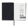 Diary Leduced A6+, 160 sheets of Escalada, soft cover of artificial leather, lies, cream block 70g/m2, brown