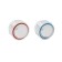 Set of flywheel ZEIN Z004, for a crane-box with a rod under a square, plastic, 2pcs, chrome