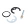 Everest kitchen mixer B42-028, single-leaf, long spout, chrome