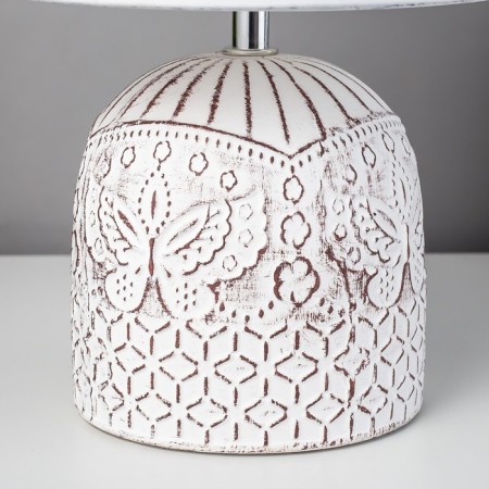 Carolina table lamp E14 40W white 20x20x30 cm Risalux-4