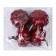 Figure for crafts and decor "Pumpkin", set 4 pcs., Size 1 pc. - 6 × 6 × 6 cm, brown color