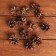 New Year's decor "Set of natural cones" 12 pcs.