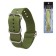 Solomon watch strap, 24 mm, l-27 cm, green