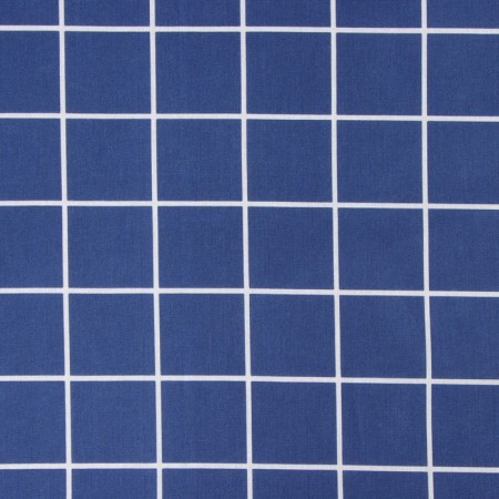 Stew and I "Tattersol" Tsv. Sinius: sheet 145*214cm, 70*70cm, calico, 120g, 100% x-2
