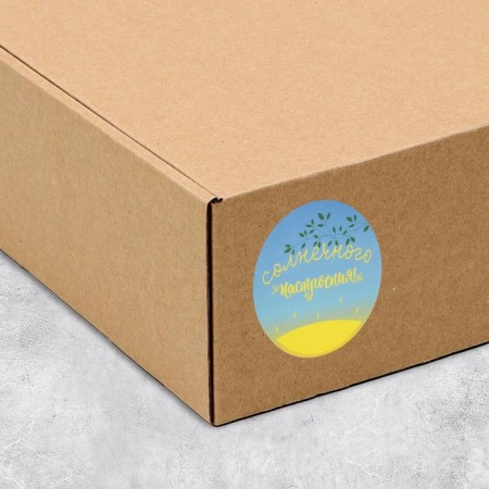 Set of stickers for the business "Sunny mood", 50 pcs, 8 × 8 cm-4