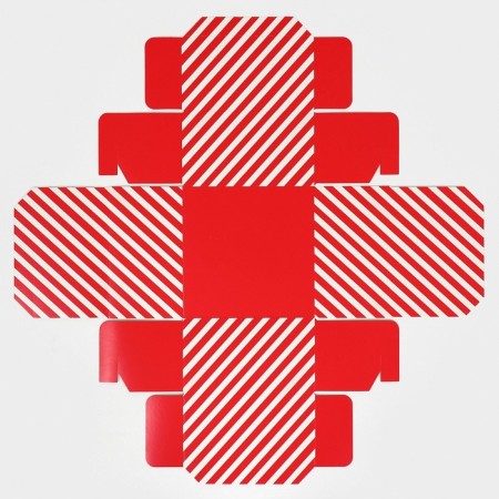 Box the team "Happy New Year", 14 x 14 x 8 cm, New Year-6