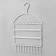 Organizer for jewelry "Hangers", 28 × 6.7 × 36 cm, white color