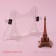 Mold for pouring chocolate Konfinetta "Eiffel Tower", plastic, 19.7 × 12 × 7 cm, transparent