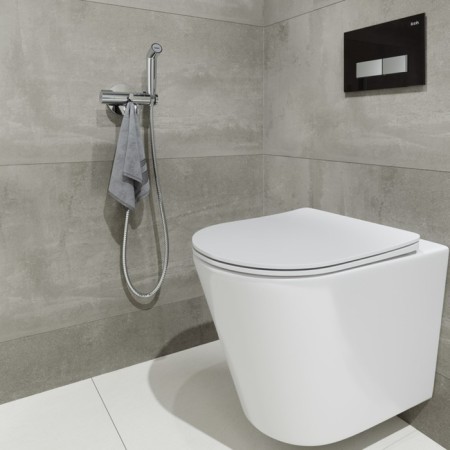 Mixer for IDDIS Axesbr0808 bidet, with hygienic shower, built -in, chrome-3