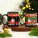 New Year! Homeleon mug New Year's ceramic “A lot of good!”, 350 ml, black color