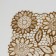Openwork napkin for the table "Bouquet", 84 × 40 cm, PVC, color gold