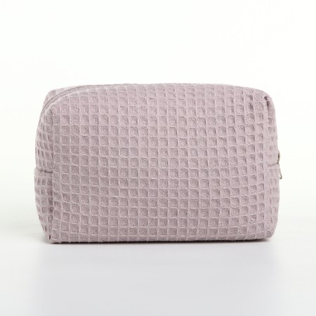 TEXTURA lightning cosmetic bag, pink color-4