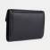 Women's wallet on the button, black color