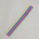 Disposable tubes for drinks of the share, 21 cm, d = 5 mm, 250 pcs, color mix
