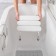 Stool in the bath Pro, white