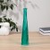 Vase "Strelka" tetrahedral, green 29x5.5x5.5 cm, 0.2l mix 1560m
