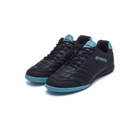 Beats football atemi SBA-004 indoor, black/ turquoise color, size 40