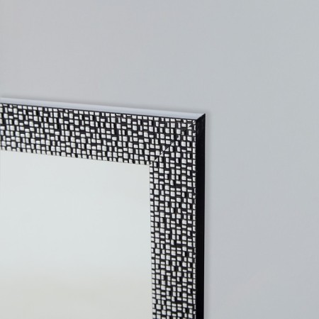 Highlight mirror, in the baguette, dark silver, wall, 50x60 cm-1